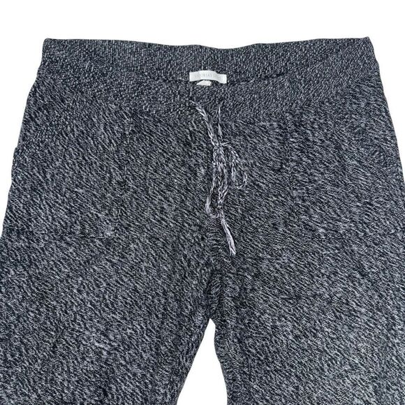 PINK Victoria's Secret Black and Blue Sweat Pants Joggers Elastic Waist size XL - Picture 8 of 9